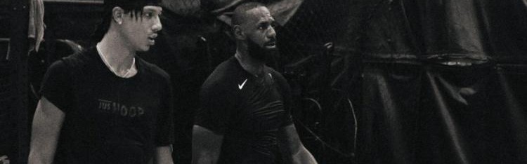 切磋学习！杰伦-约翰逊晒个人训练照 与詹姆斯一同训练